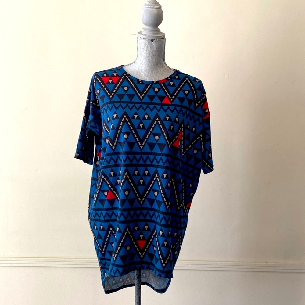 LuLaRoe “IRMA” HIGH-LOW TUNIC OVERSIZED TOP SIZE EXTRA EXTRA SMALL 🌟NWT🌟